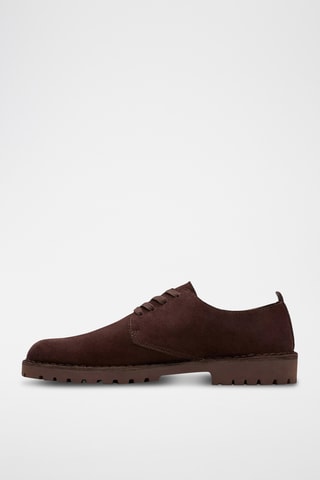 Derbys en nubuck Desert - Marron foncé