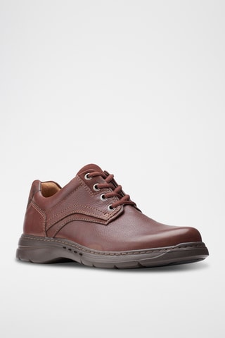 Derbys en cuir Un - Marron foncé