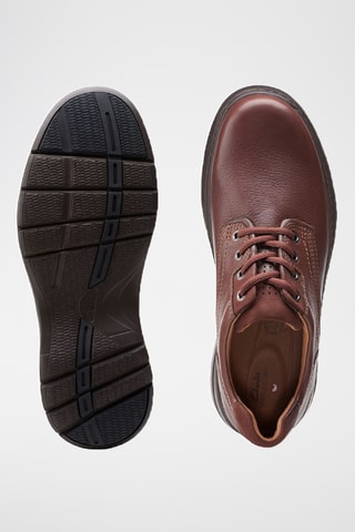 Derbys en cuir Un - Marron foncé