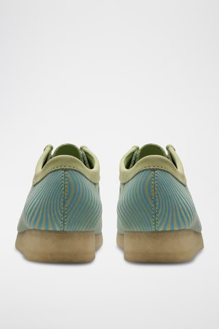 Derbys en nubuck Wallabee - Ciel et kaki