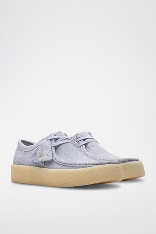 Derbys en nubuck Wallabee - Mauve