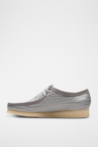 Derbys en cuir Wallabee - Gris clair