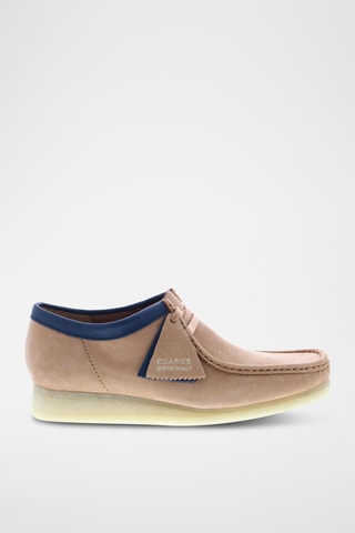 Derbys en nubuck Wallabee - Beige