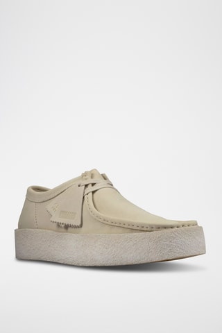 Derbys en nubuck Wallabee - Blanc