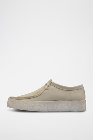 Derbys en nubuck Wallabee - Blanc