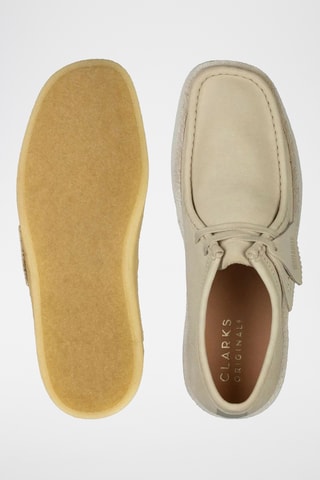 Derbys en nubuck Wallabee - Blanc