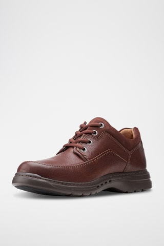 Derbys en cuir Un - Marron foncé