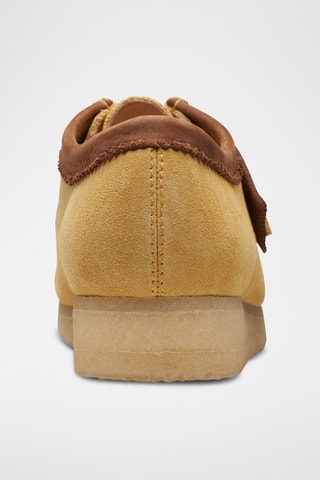 Derbys en nubuck Wallabee - Jaune