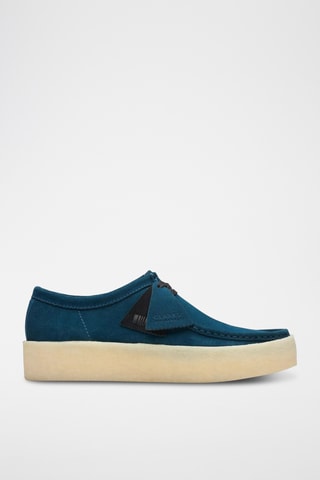 Derbys en nubuck Wallabee - Vert foncé