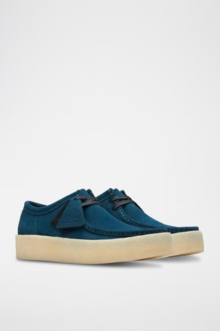 Derbys en nubuck Wallabee - Vert foncé