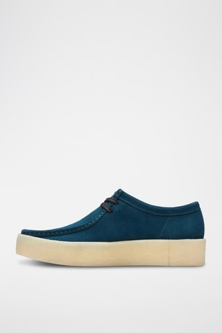 Derbys en nubuck Wallabee - Vert foncé