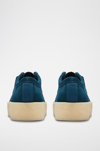 Derbys en nubuck Wallabee - Vert foncé