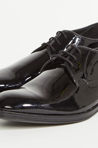 Derbys en cuir verni CitiStrideLace - Noir