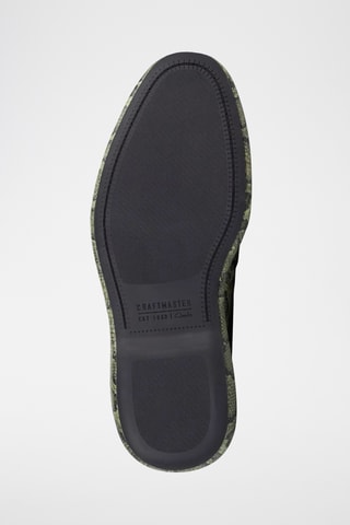 Derbys en cuir Cur - Vert olive