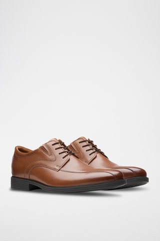 Derbys en cuir Whiddon - Camel