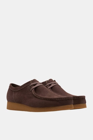 Derbys en nubuck WallabeeEVO - Marron