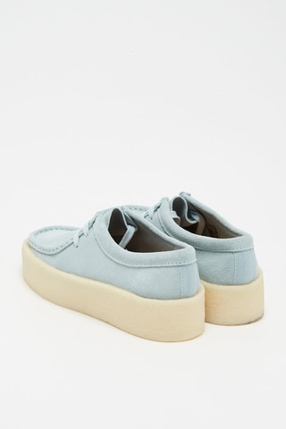 Derbys en nubuck Wallabee Cup - Bleu