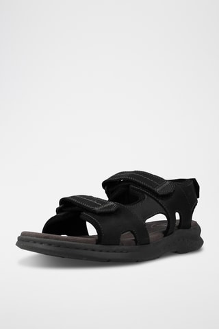 Sandales en cuir Walkford - Noir
