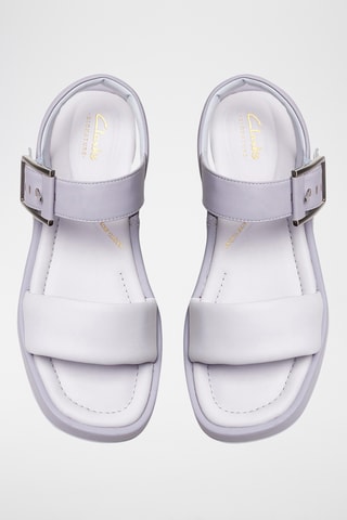 Sandales en cuir Alda - Mauve