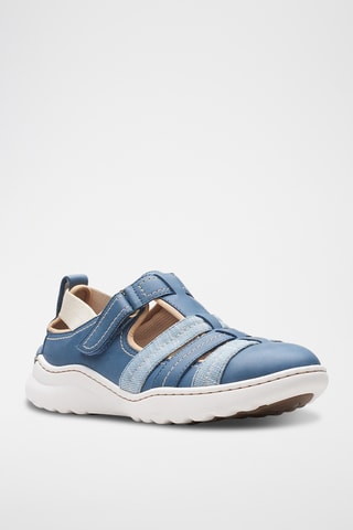 Sandales en cuir Teagan Step - Bleu clair