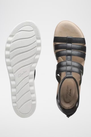 Sandales compensées Jillian - Noir