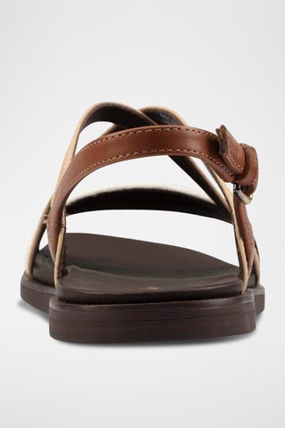 Sandales en cuir Ofra - Taupe