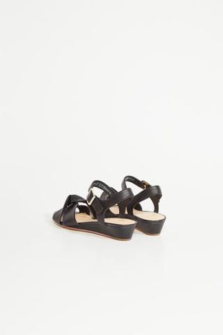 Sandales compensées Sense - Noir