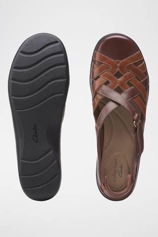 Sandales en cuir Cora - Marron clair