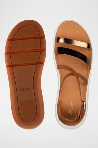 Sandales en cuir Jemsa - Marron