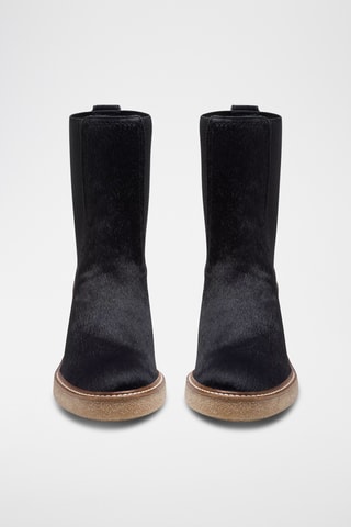 Bottines Chelsea en cuir Cassiano - Noir