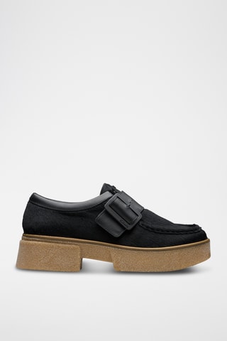 Mocassins en cuir Linoso Monk - Noir