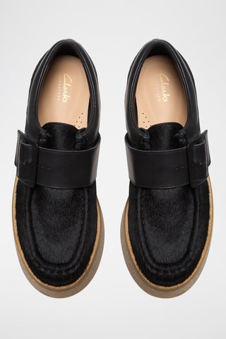 Mocassins en cuir Linoso Monk - Noir