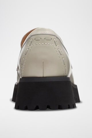 Mocassins en cuir Stayso Edge - Ivoire