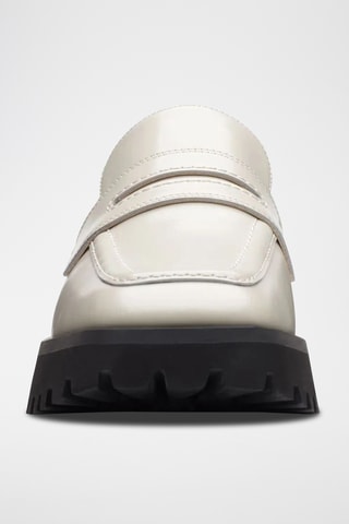 Mocassins en cuir Stayso Edge - Ivoire