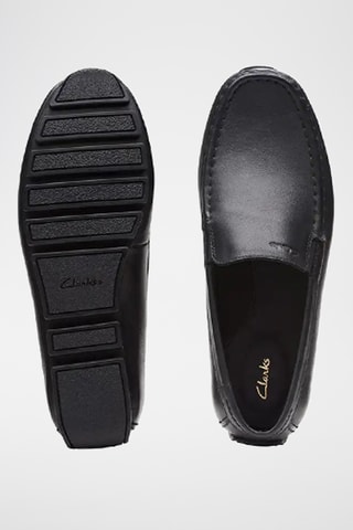 Mocassins en cuir Oswick Plain - Noir