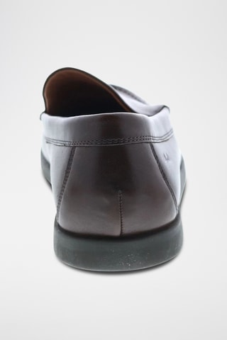 Mocassins en cuir Ferius - Marron foncé