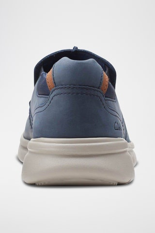 Mocassins en cuir Bradley - Bleu marine