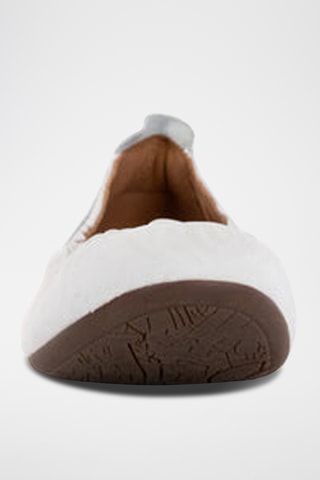 Ballerines en cuir Rena Hop - Blanc