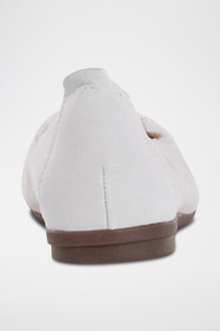 Ballerines en cuir Rena Hop - Blanc