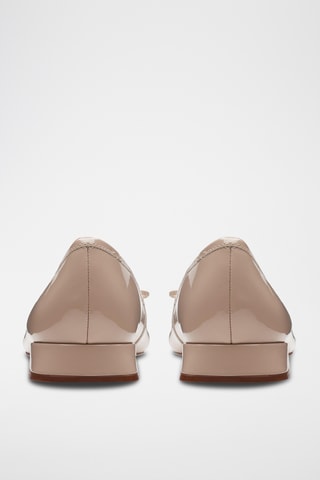 Ballerines en cuir verni Ubree15 - Beige