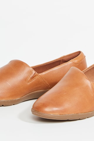 Ballerines en cuir Jenette - Marron