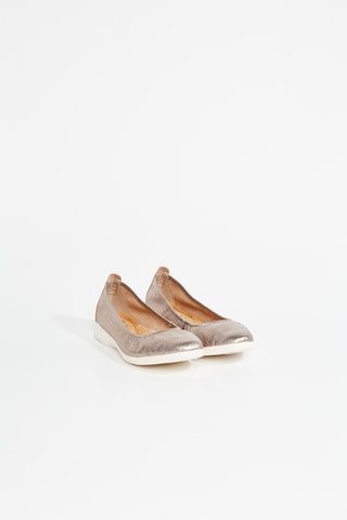 Ballerines en cuir Jenette - Doré rose