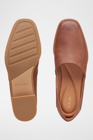 Ballerines en cuir Pure Belle - Marron clair