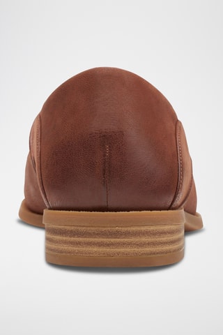 Ballerines en cuir Pure Belle - Marron clair