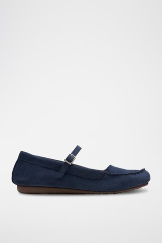 Babies en nubuck Freckle - Bleu marine
