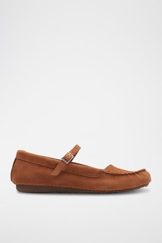 Babies en nubuck Freckle - Camel