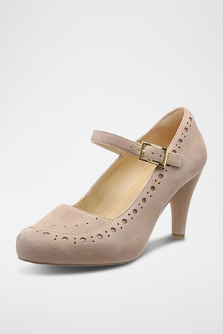 Babies à talons Dalia - Beige