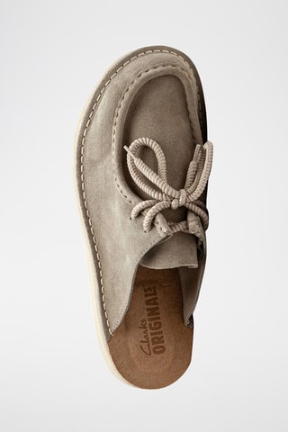 Sabots en nubuck Desert Nomad - Gris