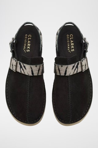 Sabots en nubuck Trek - Noir