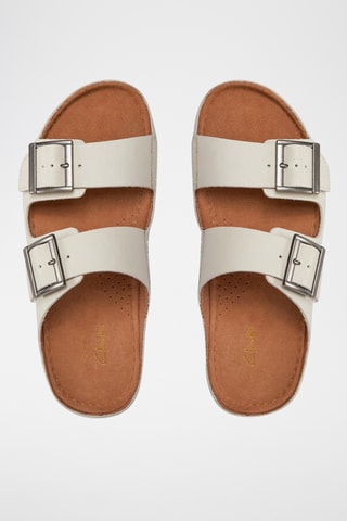 Mules en cuir Brookleigh - Ecru